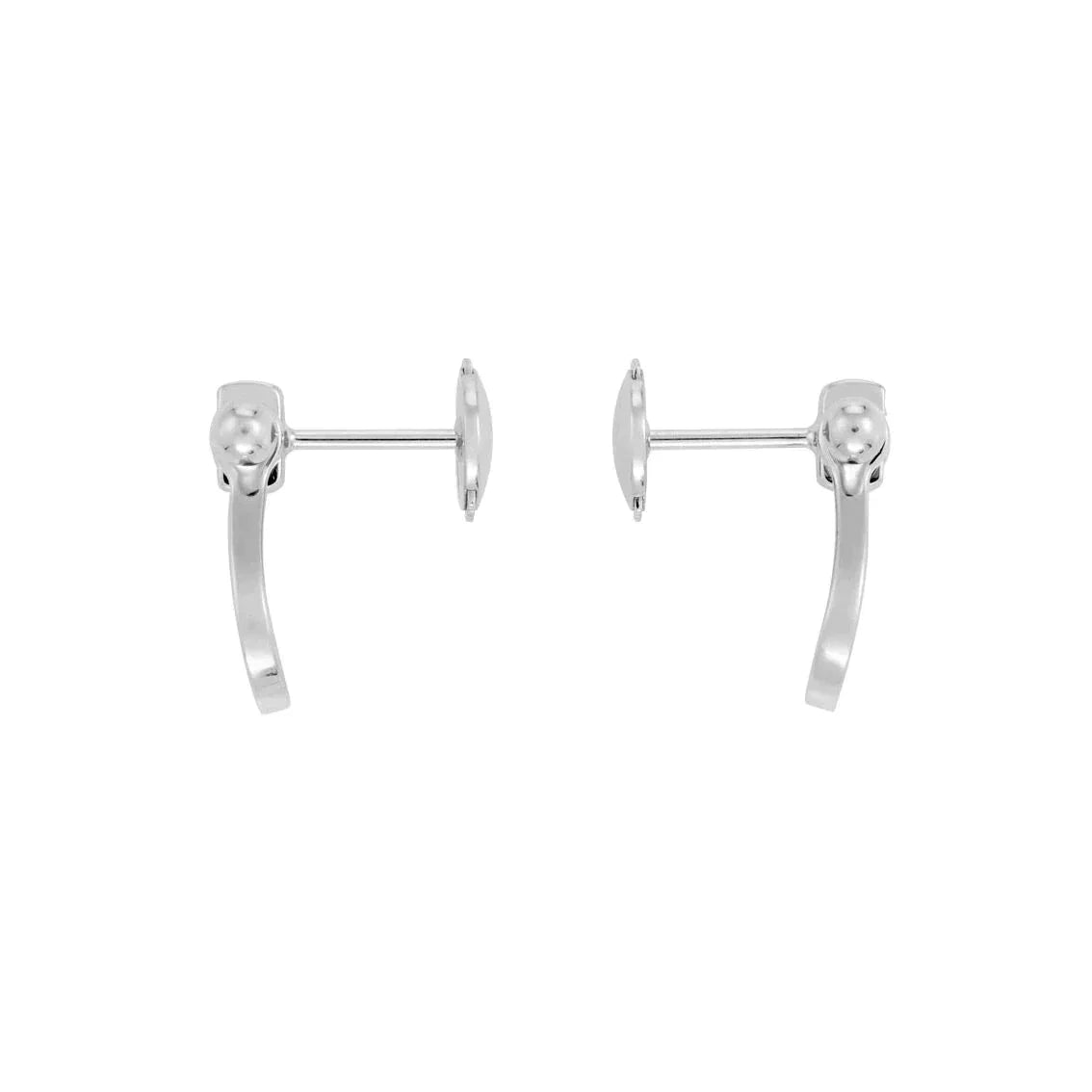 [Violet JW]FORCE 10 FULL DIAMOND STUD EARRINGS MINI MODEL