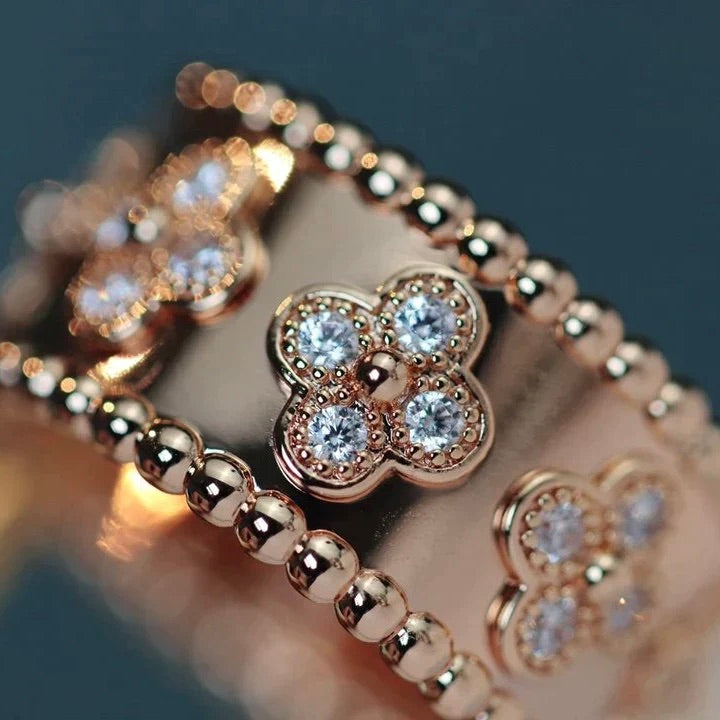 [Violet JW]CLOVER KALEIDOSCOPE RING 10MM