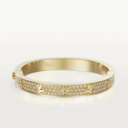 [Violet JW]LOVE BRACELET 6.1MM DIAMOND-PAVED