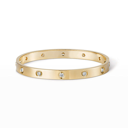 [Violet JW]LOVE BRACELET 6.1MM 10 DIAMONDS