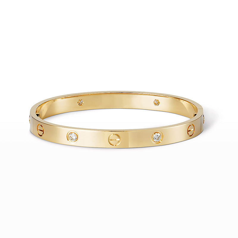 [Violet JW]LOVE BRACELET 6.1MM 4 DIAMONDS