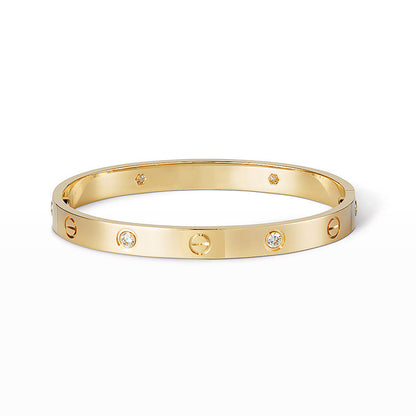 [Violet JW]LOVE BRACELET 6.1MM 4 DIAMONDS