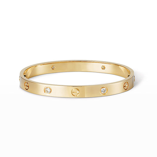 [Violet JW]LOVE BRACELET 6.1MM 4 DIAMONDS