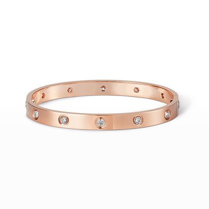 [Violet JW]LOVE BRACELET 6.1MM 10 DIAMONDS