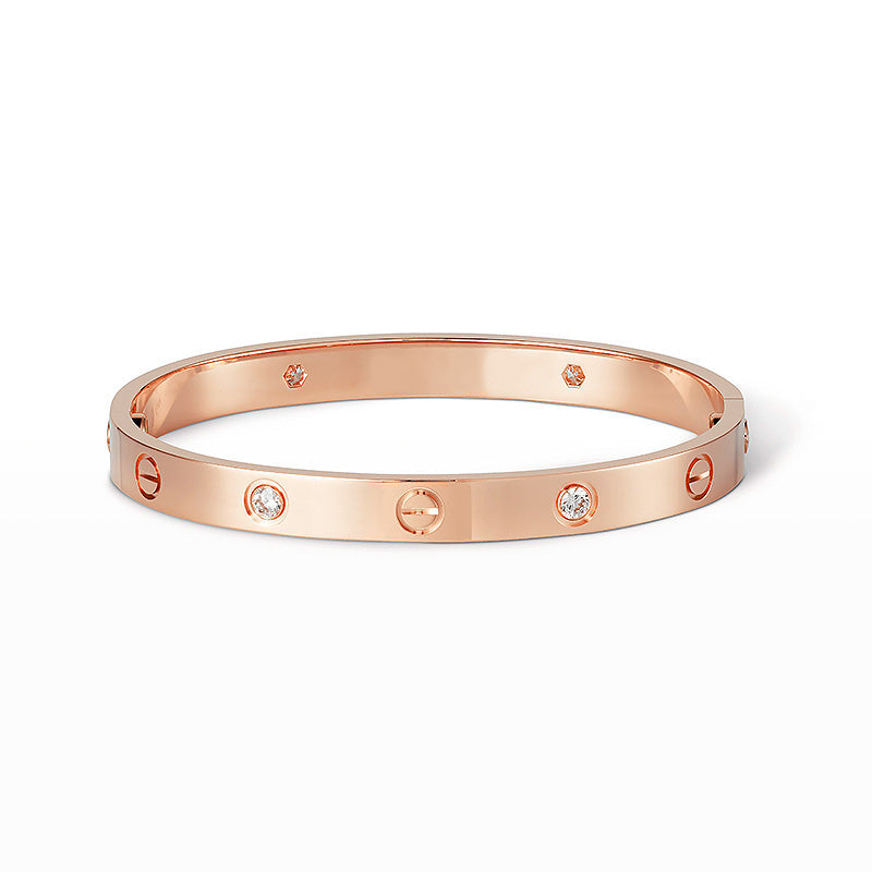[Violet JW]LOVE BRACELET 6.1MM 4 DIAMONDS