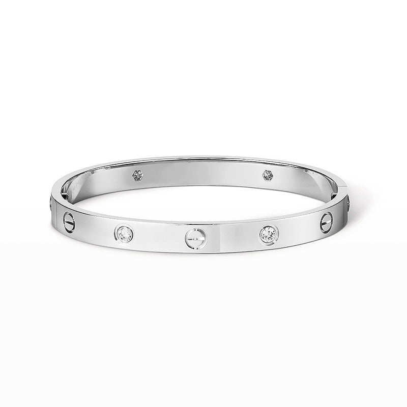 [Violet JW]LOVE BRACELET 6.1MM 4 DIAMONDS