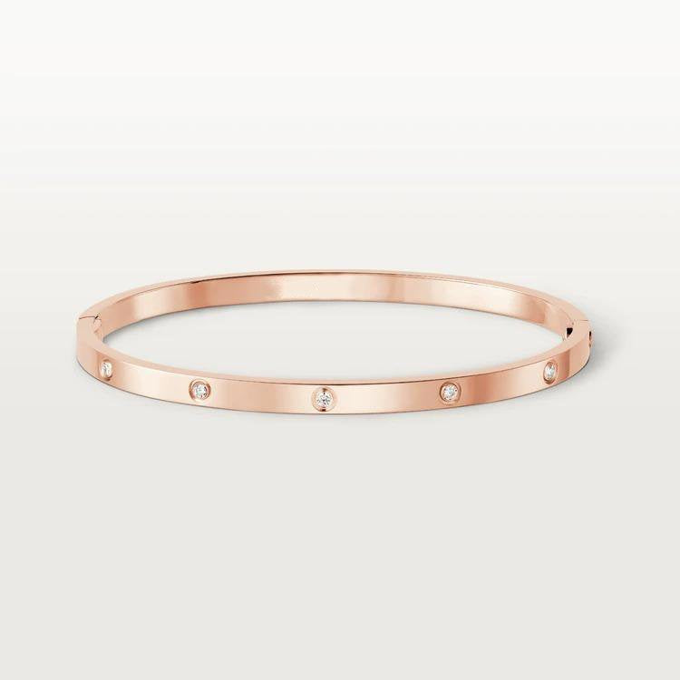 [Violet JW]LOVE BRACELET 3.65MM 10 DIAMONDS