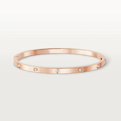 [Violet JW]LOVE BRACELET 3.65MM 10 DIAMONDS