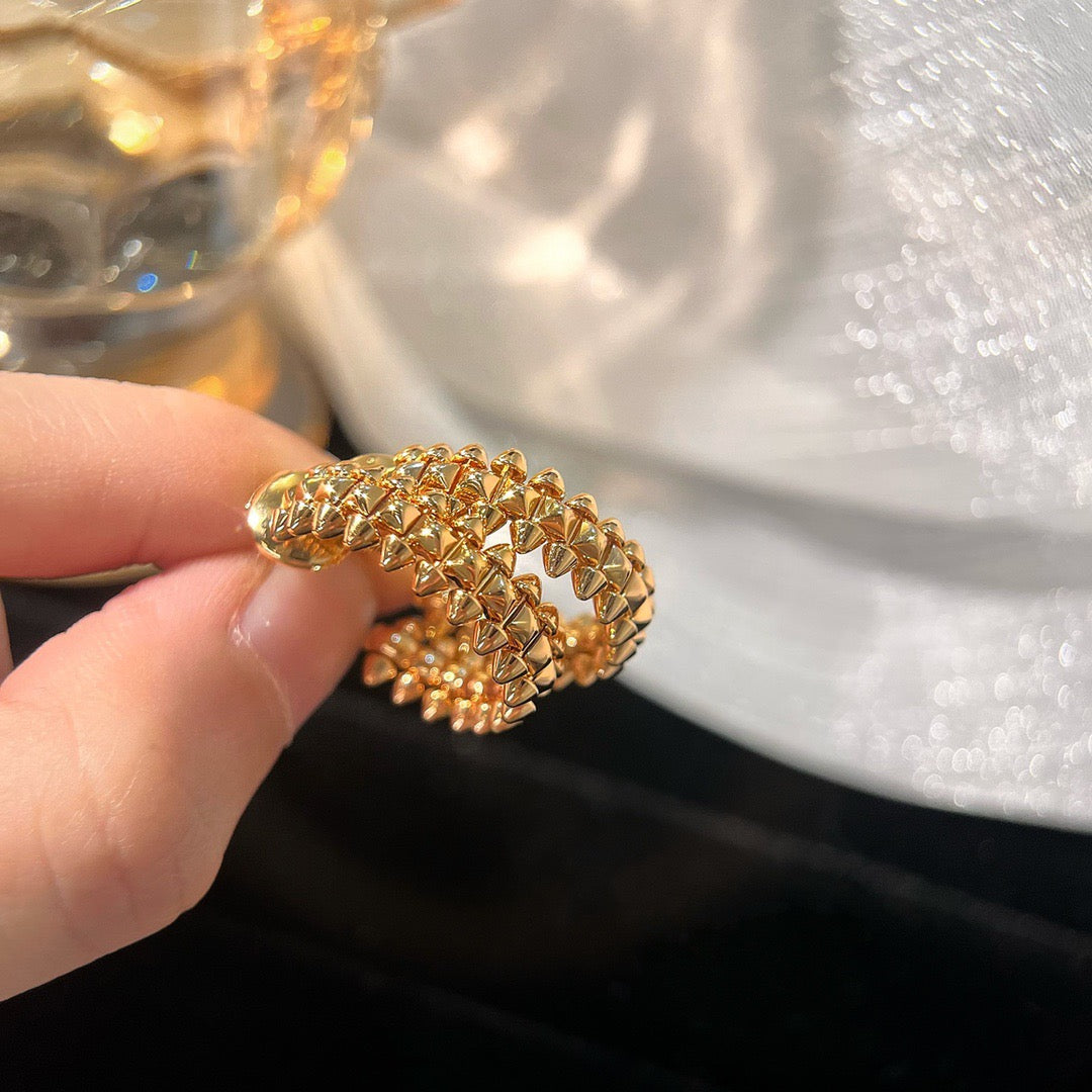 [Violet JW]CLASH SMALL HOOP EARRINGS