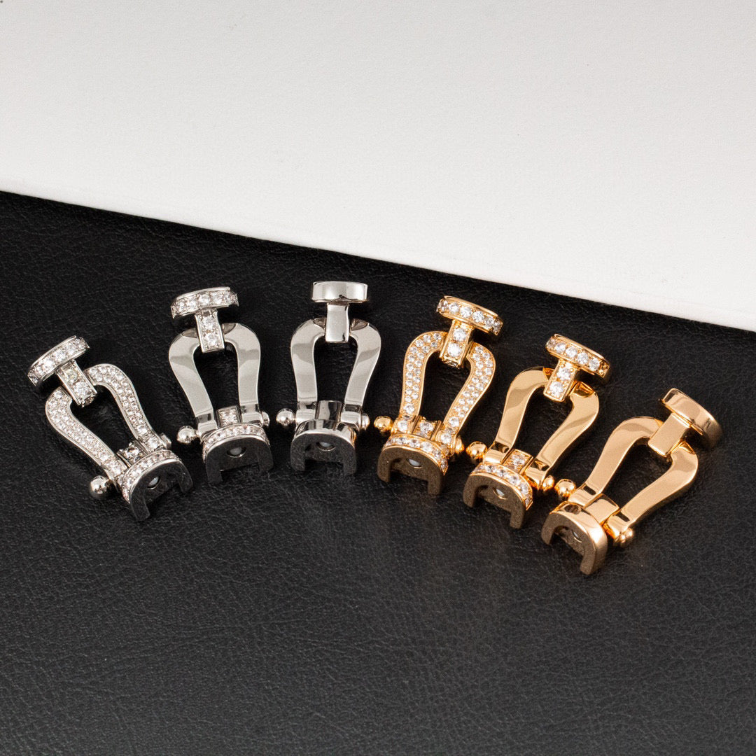 [Violet JW]FORCE LARGE HORSESHOE NO DIAMOND BRACELET SILVER