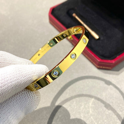 [Violet JW]LOVE BRACELET 6.1MM 10 DIAMONDS