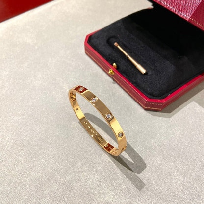 [Violet JW]LOVE BRACELET 6.1MM 10 DIAMONDS