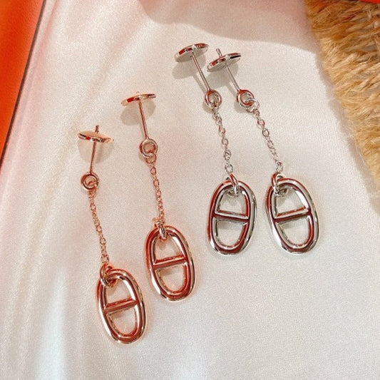 [Violet JW]CHAINE TASSEL EARRINGS
