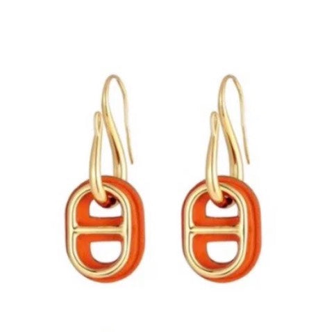 [Violet JW]HM O'MAILLON GOLD EARRINGS