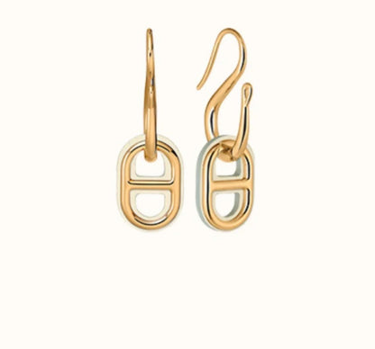 [Violet JW]HM O'MAILLON GOLD EARRINGS