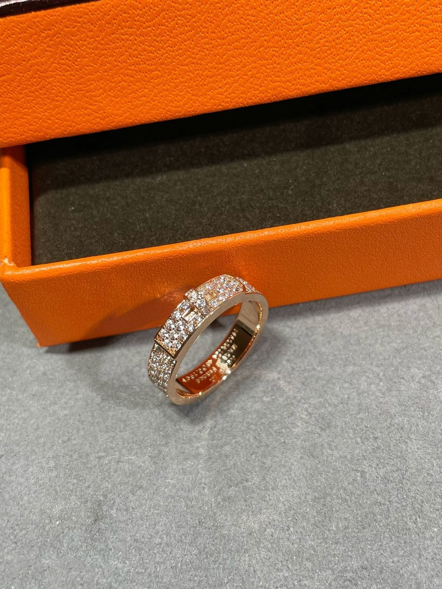 [Violet JW]KELLY PINK GOLD DIAMOND RING