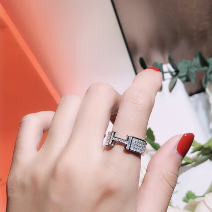 [Violet JW]H RING FULL DIAMOND