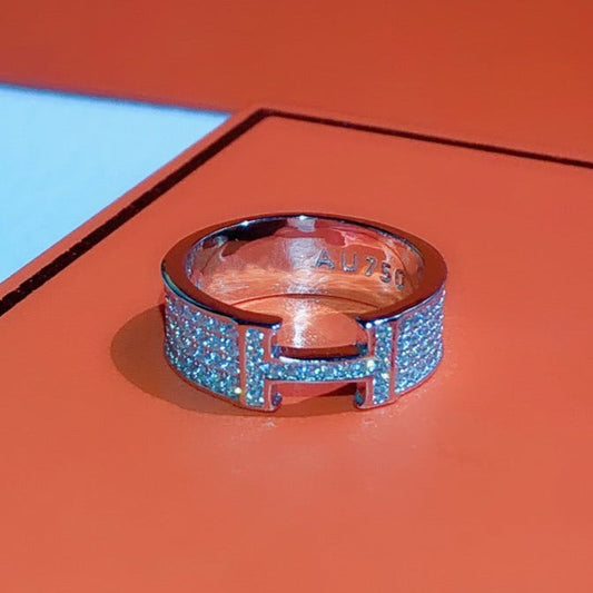 [Violet JW]H RING FULL DIAMOND