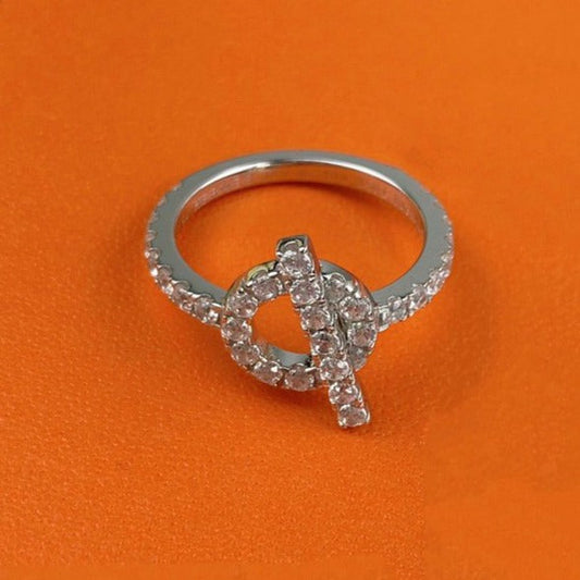 [Violet JW]ECHAPPEE RING SILVER DIAMOND