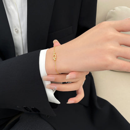 [Violet JW]FORCE 10 SMALL CHAIN BRACELET