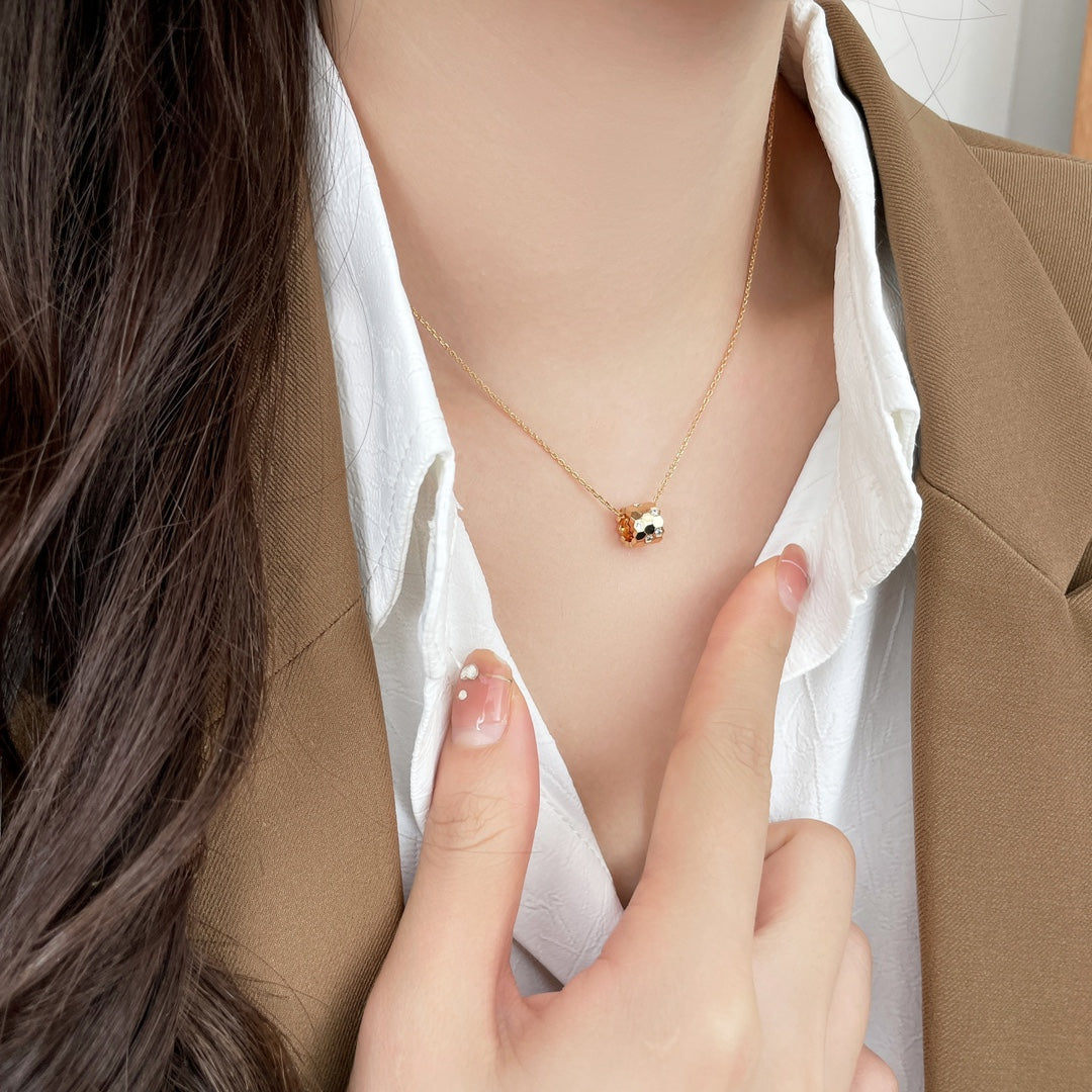 [Violet JW]BEE MINI PEDANT DIAMOND NECKLACE