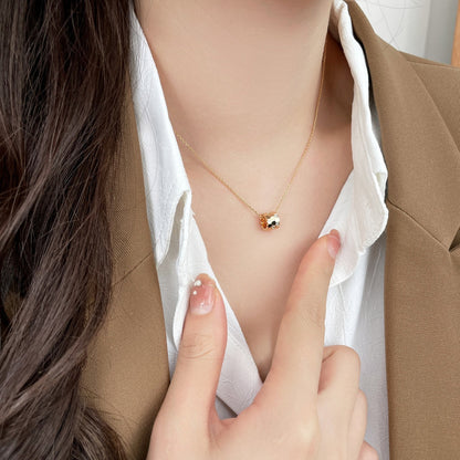 [Violet JW]BEE MINI PEDANT DIAMOND NECKLACE