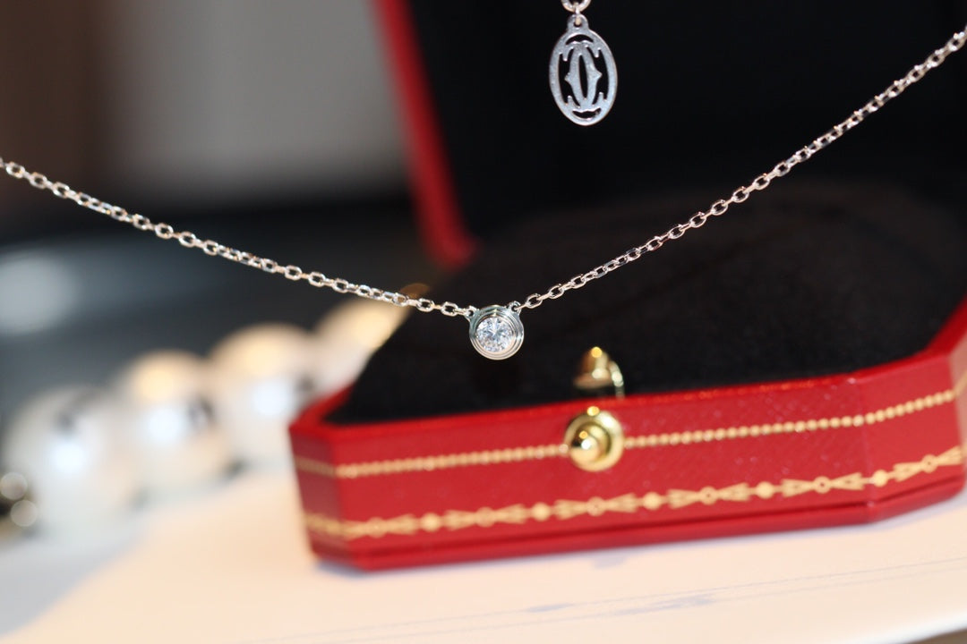 [Violet JW]DAMOUR DIAMOND NECKLACE