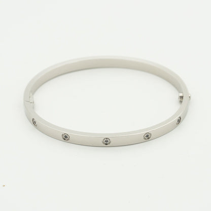[Violet JW]LOVE BRACELET 3.65MM 10 DIAMONDS