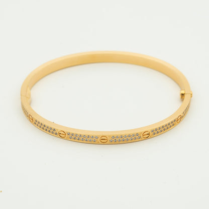 [Violet JW]LOVE BRACELET 3.65MM DIAMOND-PAVED
