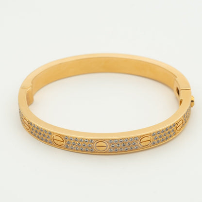 [Violet JW]LOVE BRACELET 6.1MM DIAMOND-PAVED
