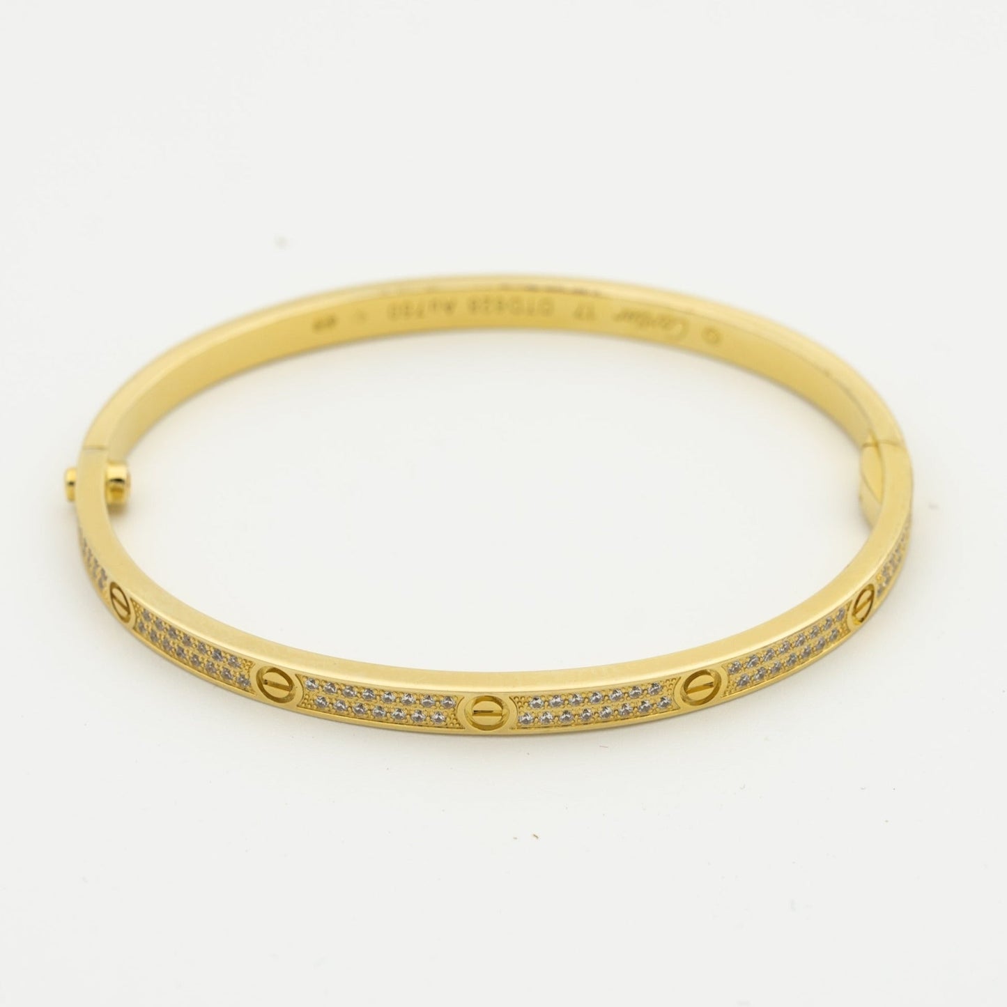 [Violet JW]LOVE BRACELET 3.65MM DIAMOND-PAVED