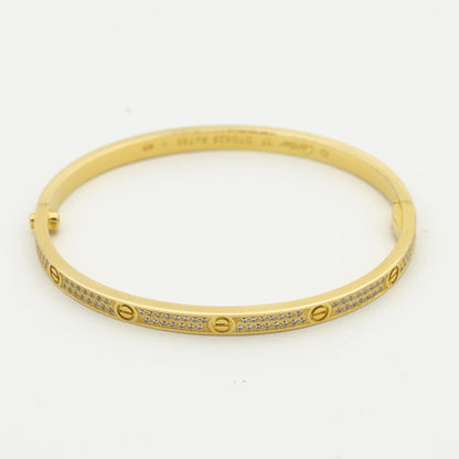 [Violet JW]LOVE BRACELET 3.65MM DIAMOND-PAVED