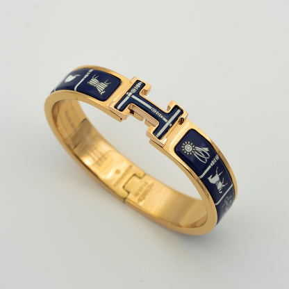 [Violet JW]H BRACELET BLUE CERAMIC