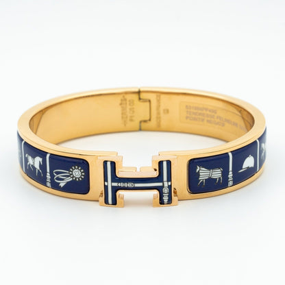 [Violet JW]H BRACELET BLUE CERAMIC