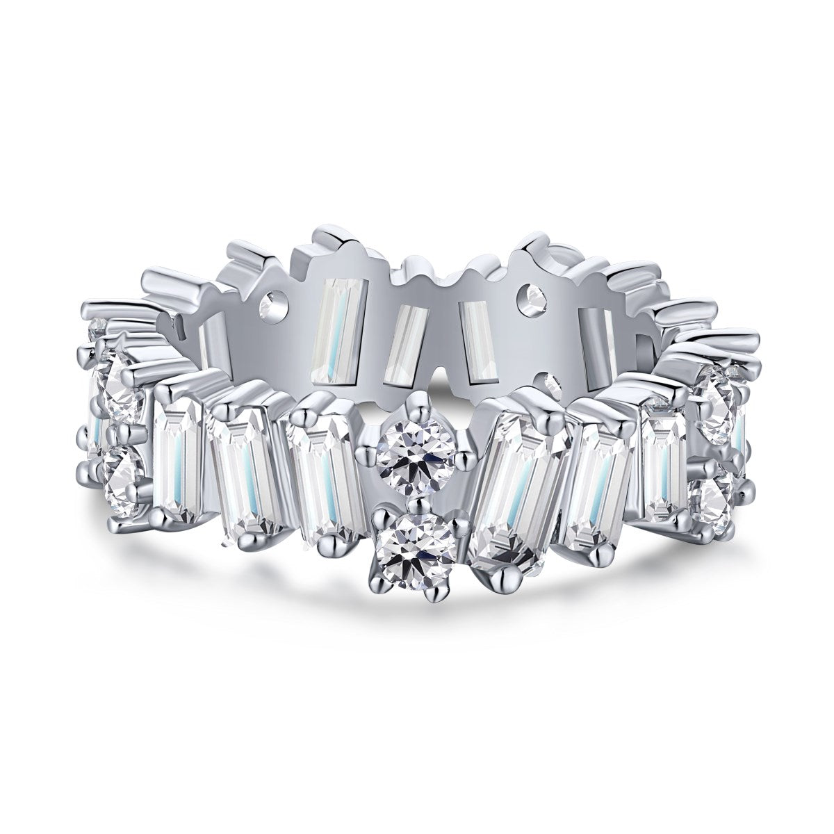 [Violet JW]Delicate Multi Shape Tennis Ring
