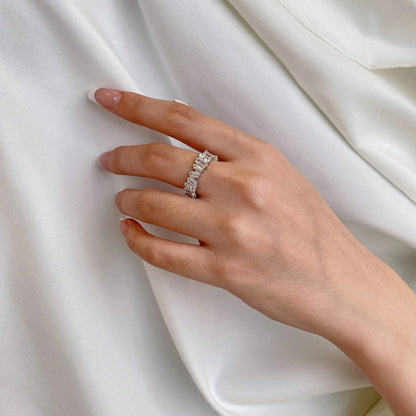 [Violet JW]Delicate Multi Shape Tennis Ring