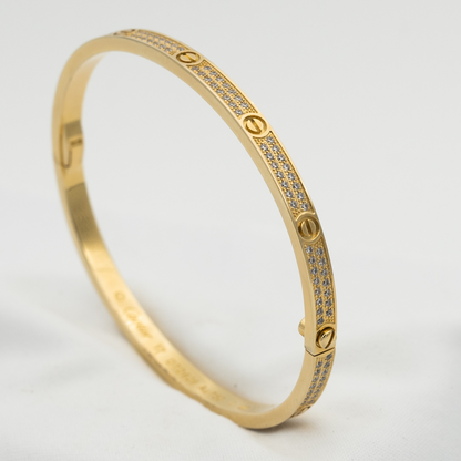 [Violet JW]LOVE BRACELET 3.65MM DIAMOND-PAVED