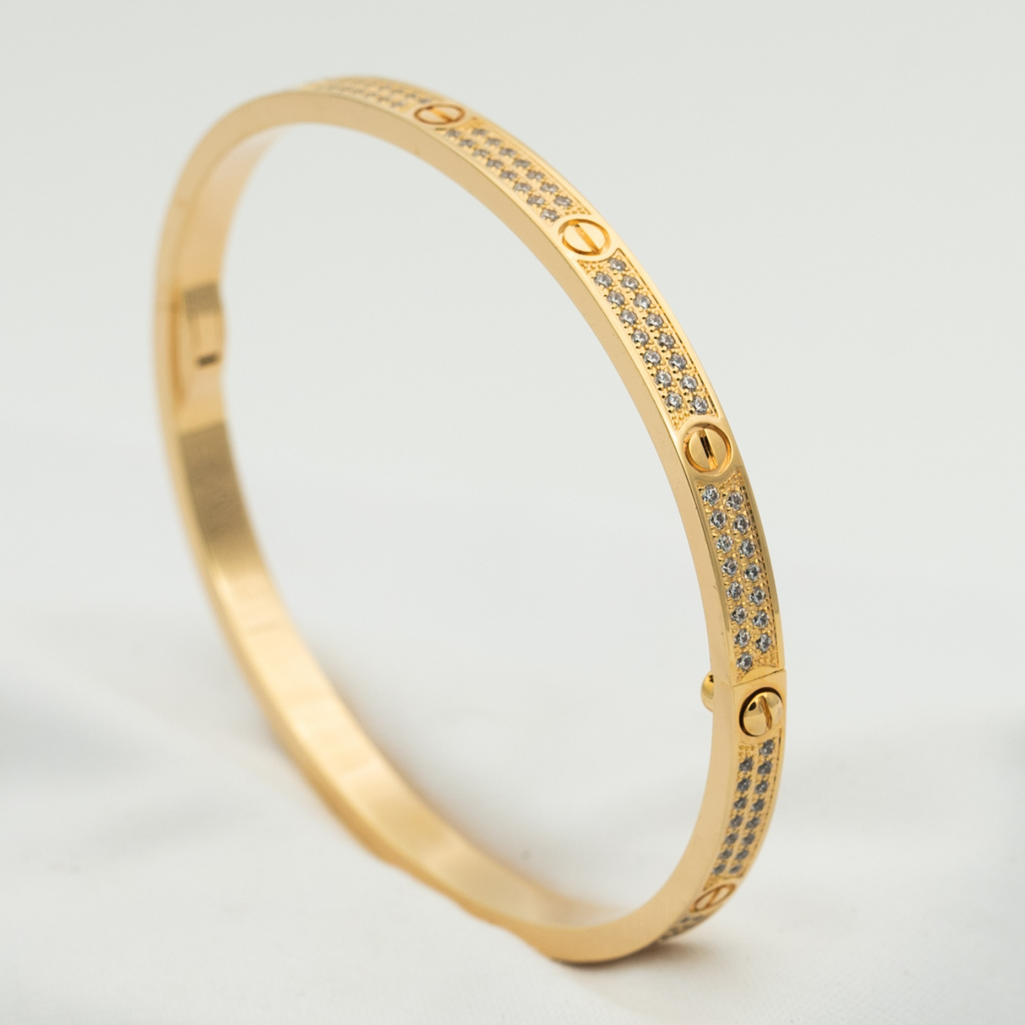 [Violet JW]LOVE BRACELET 3.65MM DIAMOND-PAVED