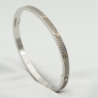[Violet JW]LOVE BRACELET 3.65MM DIAMOND-PAVED