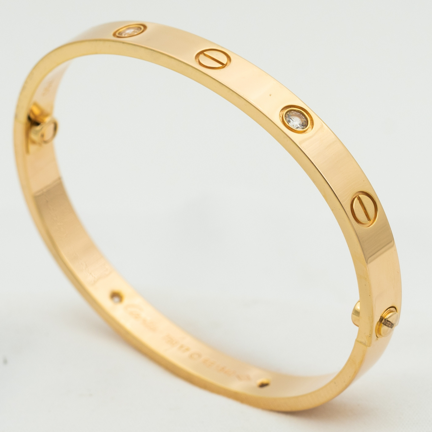 [Violet JW]LOVE BRACELET 6.1MM 4 DIAMONDS