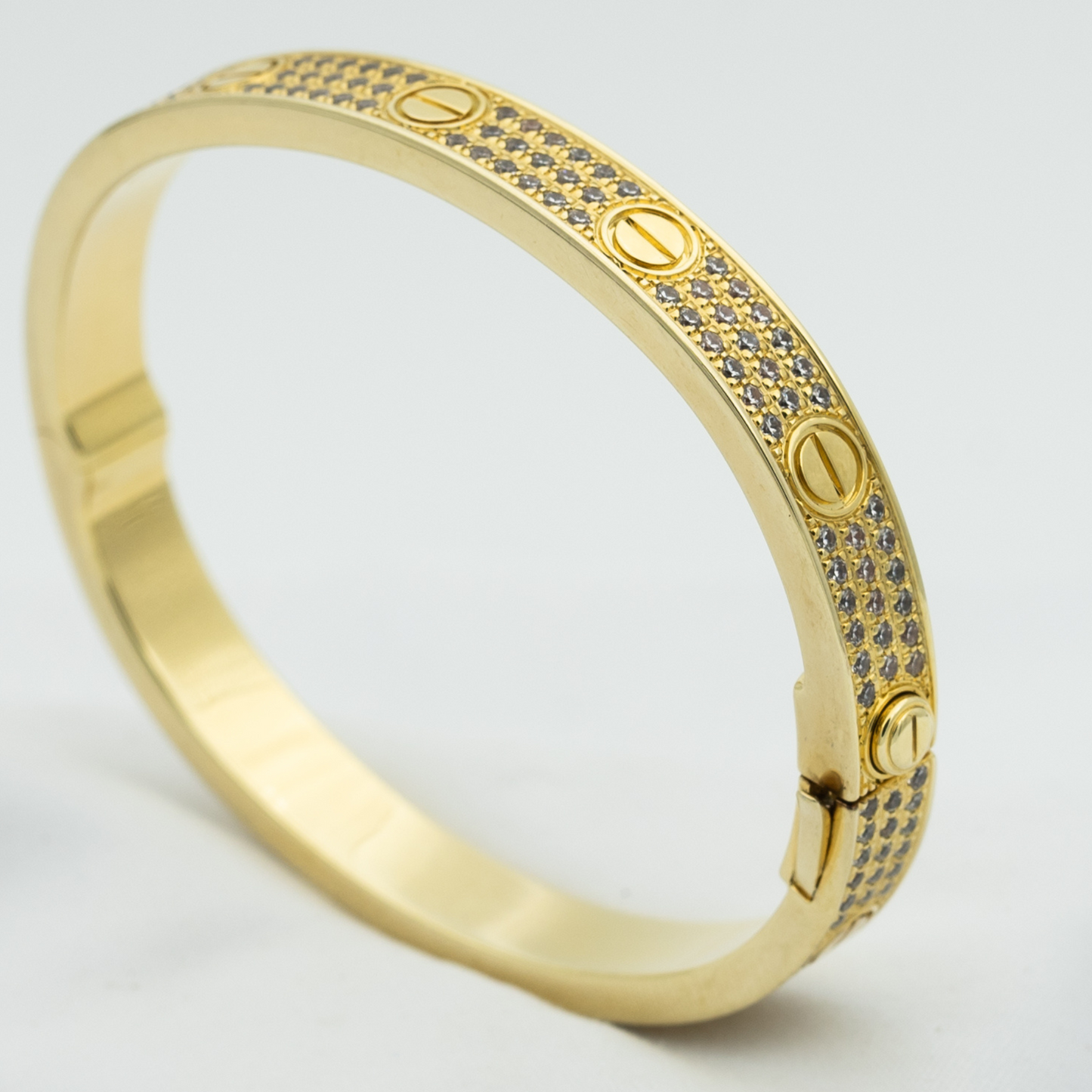 [Violet JW]LOVE BRACELET 6.1MM DIAMOND-PAVED