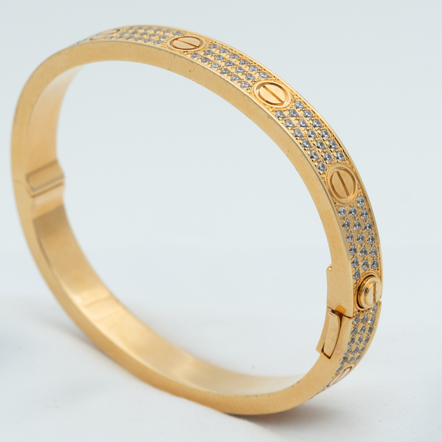 [Violet JW]LOVE BRACELET 6.1MM DIAMOND-PAVED