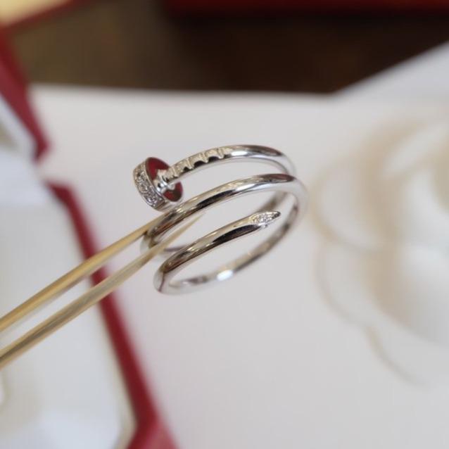 [Violet JW]JUSTE RING 1.8MM SILVER DOUBLE ROW