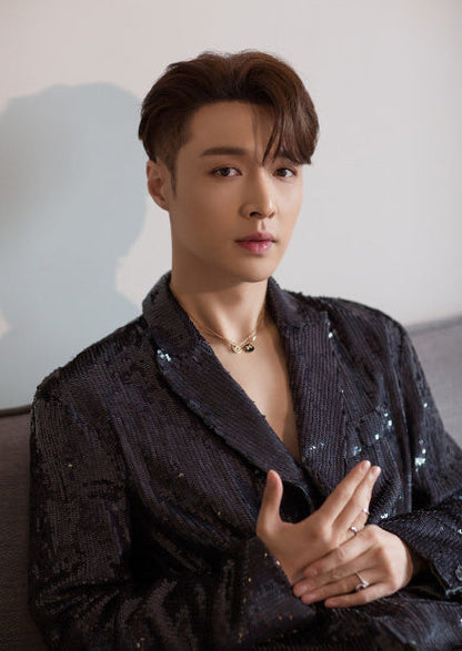 [Violet JW]JEUX DE PINK GOLD DIAMOND NECKLACE