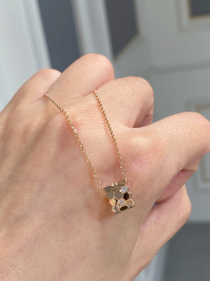 [Violet JW]BEE LOVE DIAMOND NECKLACE