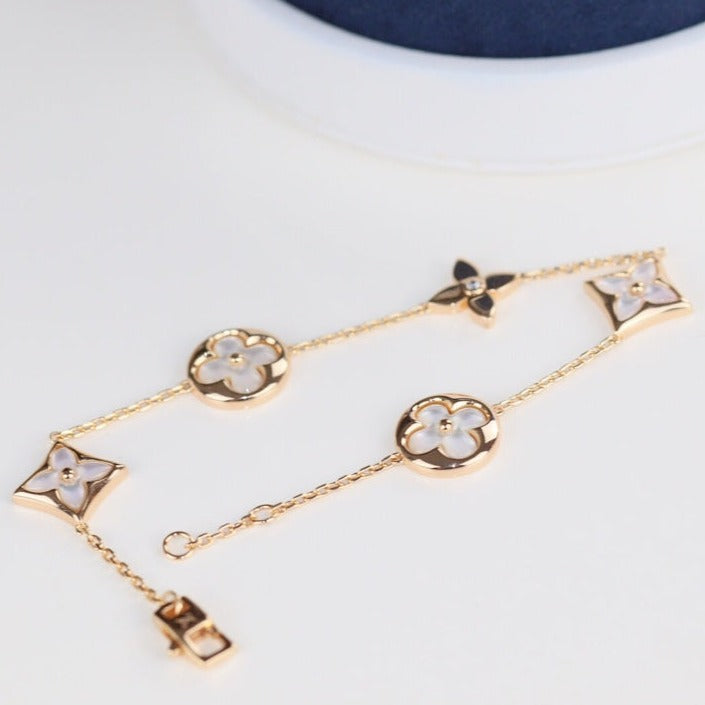 [Violet JW]LEAF CLOVER BRACELET