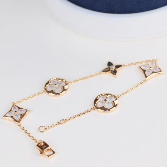 [Violet JW]LEAF CLOVER BRACELET