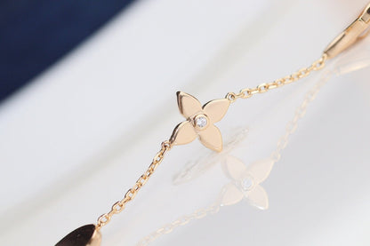 [Violet JW]LEAF CLOVER BRACELET