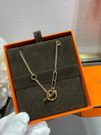 [Violet JW]HM STERLING CHAINE D'ANCRE HEART