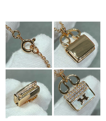 [Violet JW]H CIRCE MOISSANITE PENDANT NECKLACE GOLD